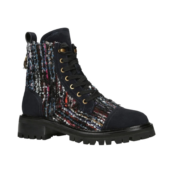 Kensington Lace Up Combat Boots
